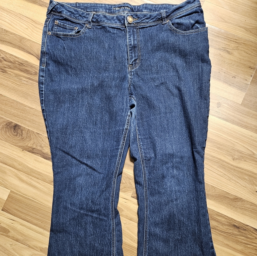 Maurices Plus Jeans 20w Short 38x29 STRETCH. #04